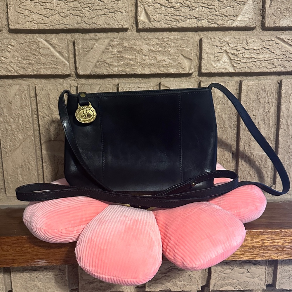 Brahmin Vintage Black Crossbody Bag